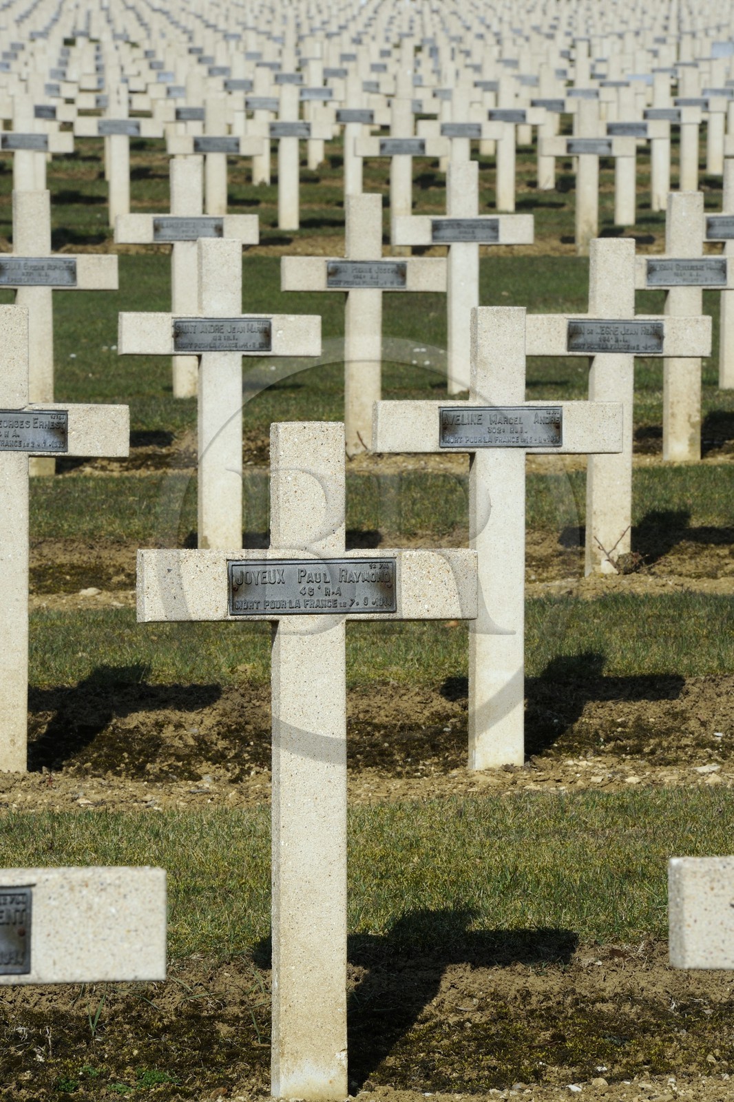 France, Meuse, Douaumont, battle of Verdun, ossuary of Douaumont, national necropolis