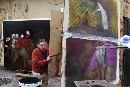 France, Eure (27), Marcilly sur Eure, Gérard Garouste