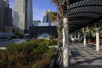 Etats-Unis, Californie, San Francisco,  Yerba Buena Gardens dans le quartier de South Of Market