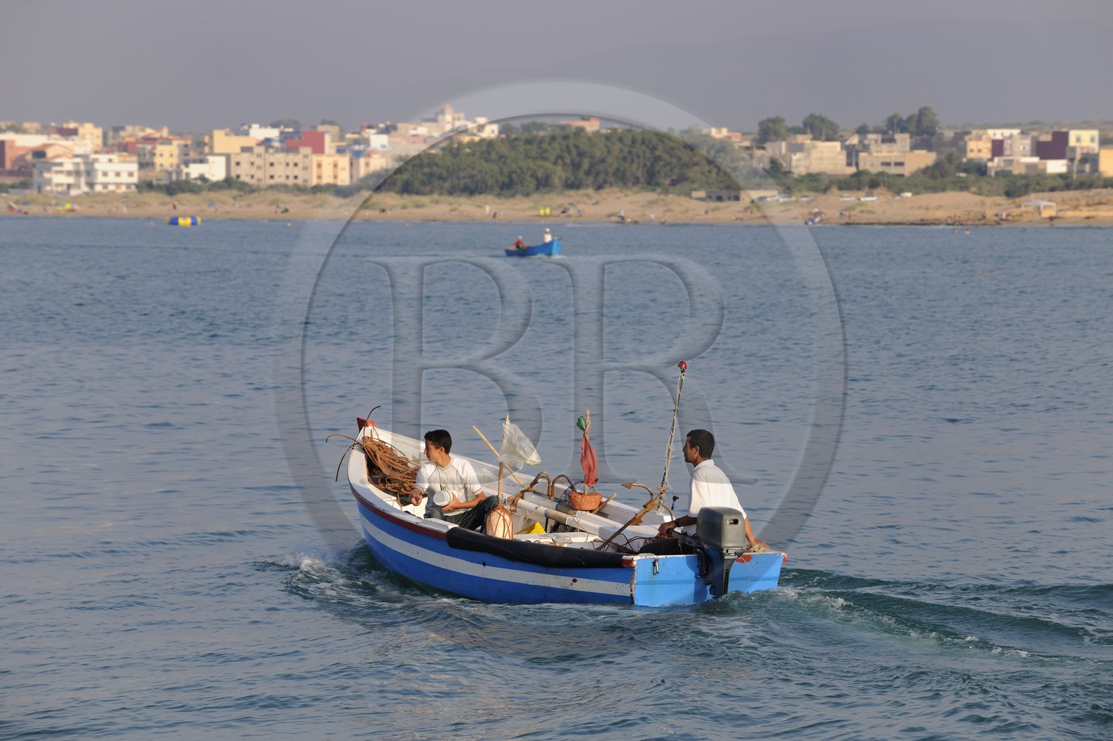 Maroc, région de l'Oriental, le port de pêche et plaisance de Ras Kebdana (Cap de l'Eau ou Cabo de Agua)