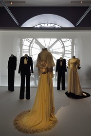 France, Paris, Orsay museum, the large east clock overlooking the Tuileries