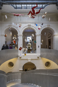 France, Paris (75), Bibliothèque Nationale de France, site Richelieu,