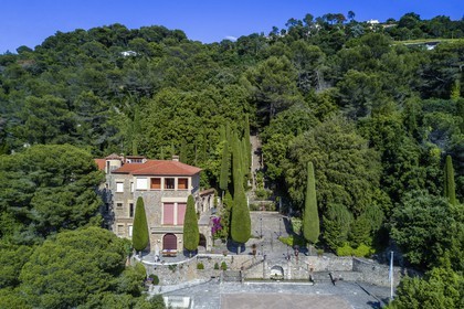 France, Alpes-Maritimes (06), Cannes, la villa Domergue et son jardin