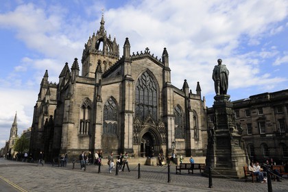 Royaume-Uni, Ecosse, Edimbourg, The Royal Mile, Saint Giles Cathedral