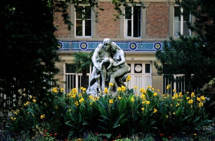 France, Paris (75), le jardin du Luxembourg, Joies de la famille par Daillion