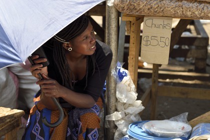 Zimbabwe, Harare, Mbare market