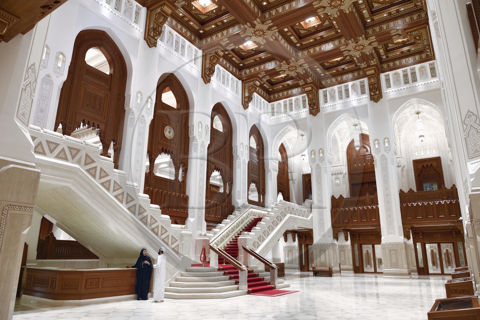 Sultanat d'Oman, Mascate, district Shati Al Qurm, Opéra Royal de Mascate construit sur les ordres du Sultan Qabus