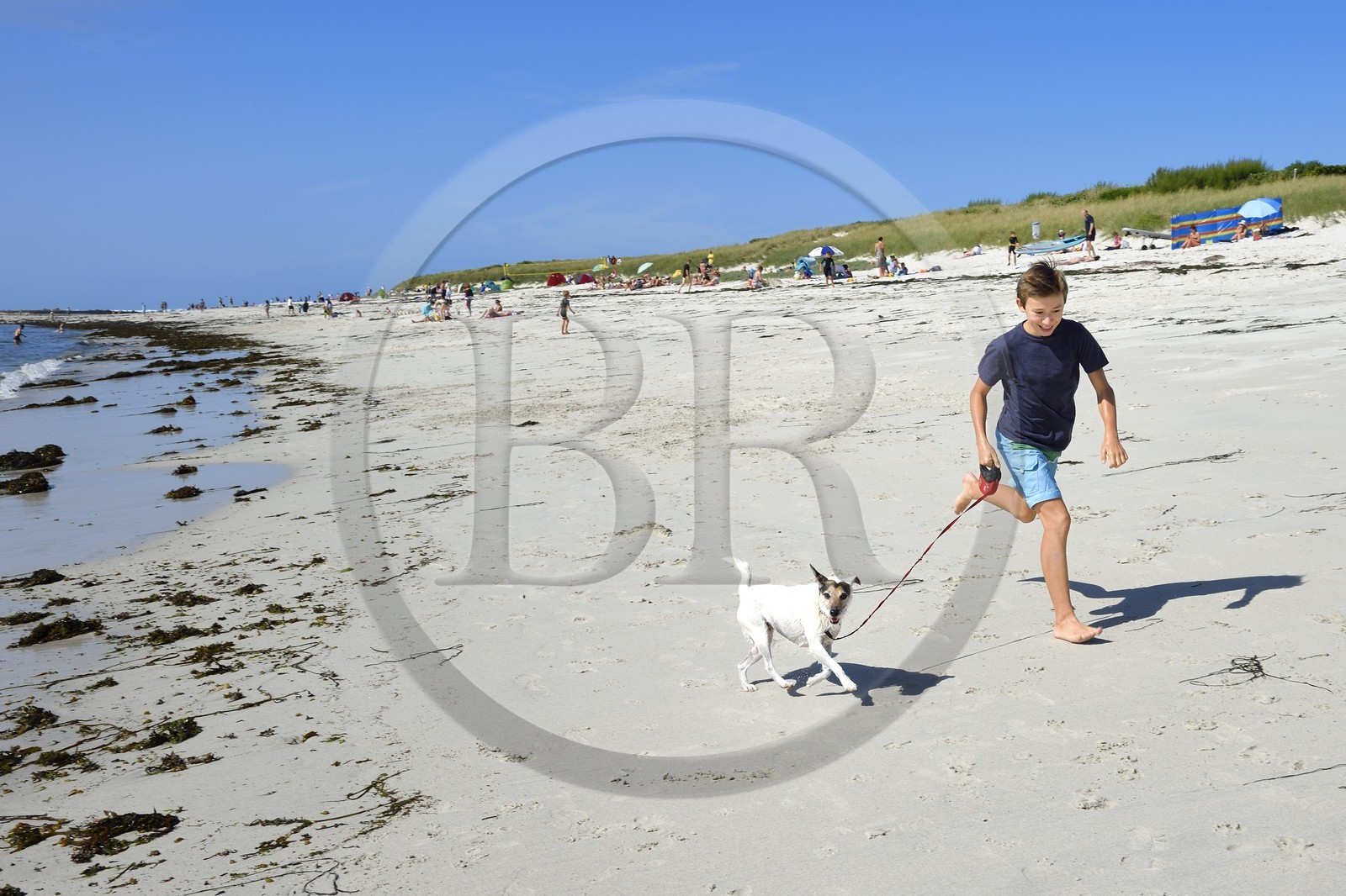 France, Finistère (29), Landeda, les dunes de Sainte-Marguerite