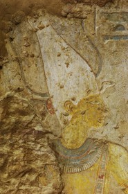 Egypte, Haute Egypte, Nubie, Lac Nasser, temple de Kalabsha, fresques du temple de Beit el-Wali, le pharaon Ramses II