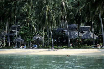 Thailand, Ko Pee Pee, Pee Pee Don island, Loh Ba Kao Bay, luxury resort Pee Pee island village