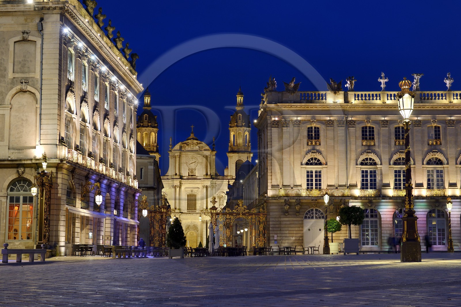 France, Meurthe-et-Moselle (54), Nancy, place Stanislas (ancienne Place Royale) construite par Stanislas Leszczynski, roi de Pologne et dernier duc de Lorraine au XVIIIe siècle, classée Patrimoine Mondial de l'UNESCO
