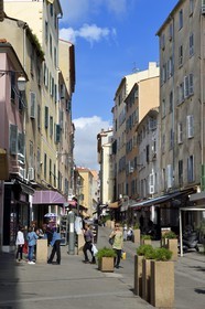 France, Corse du Sud, Ajaccio, rue du Cardinal Fesch