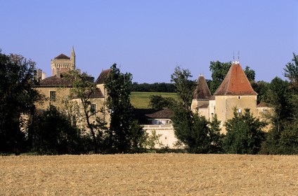 France, Gers, Latour castle at Miramont Latour