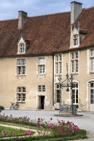 France, Côte-d'Or (21), Epoisses, le château d'Epoisses, le logis