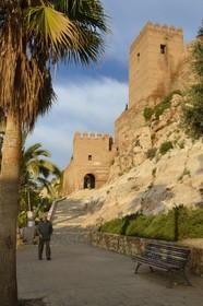 Spain, Andalusia, Almeria, the Alcazaba fortress