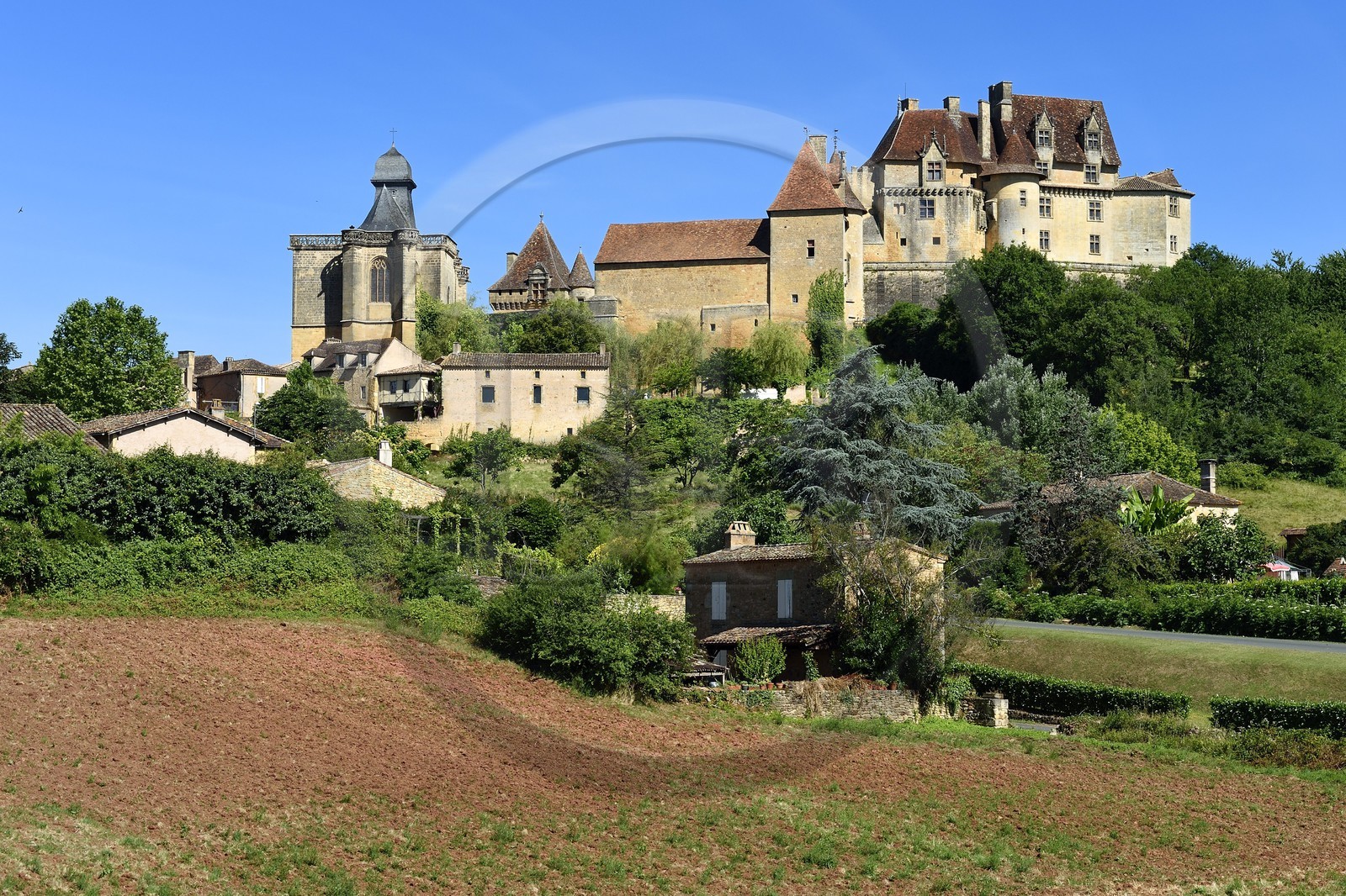 France, Dordogne, Perigord Pourpre, Biron castle