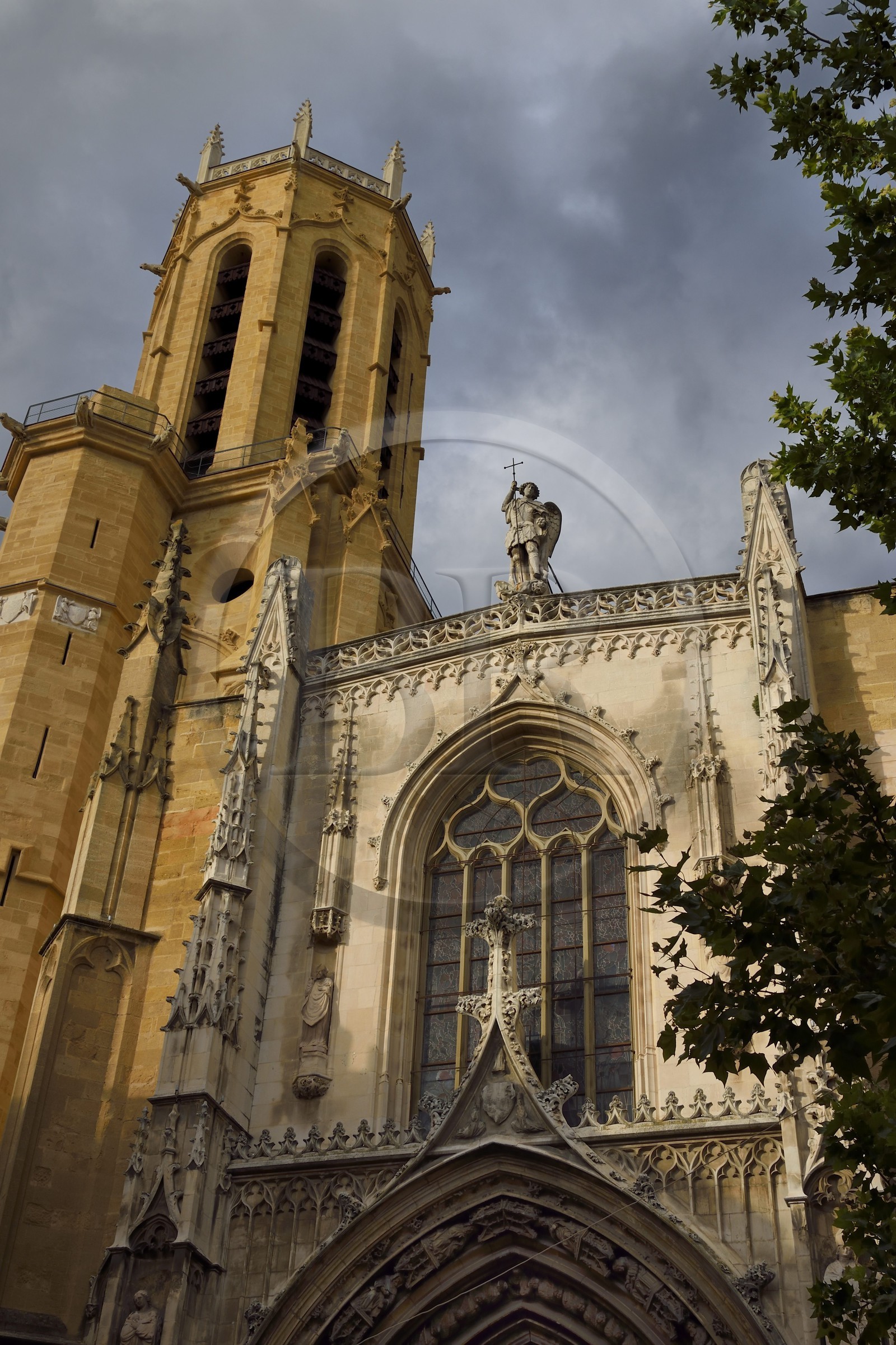 France, Bouches du Rhone, Aix en Provence, Saint-Sauveur Cathedral