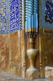 Iran, Isfahan Province, Isfahan, the Shah Mosque also known as Imam Mosque