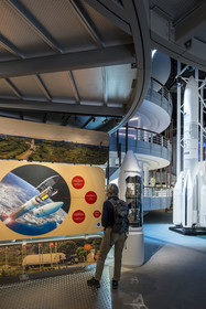 France, French Guiana, Kourou, Guiana Space Centre (Centre spatial guyanais, CSG), Guyaspace Expérience (ancien Musée de l'Espace)