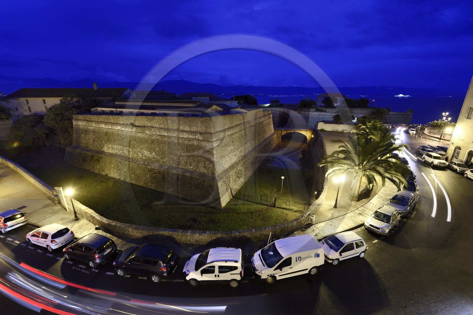 France, Corse-du-Sud (2A), Ajaccio, la Citadelle Miollis dans la vieille ville France, Corse-du-Sud (2A), Ajaccio, la Citadelle Miollis dans la vieille ville