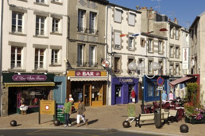 France, Manche, Cotentin, Granville, the Basse Ville (Lower Town)