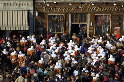 Belgium, Wallonia, Carnival of Binche, Gilles of Binche