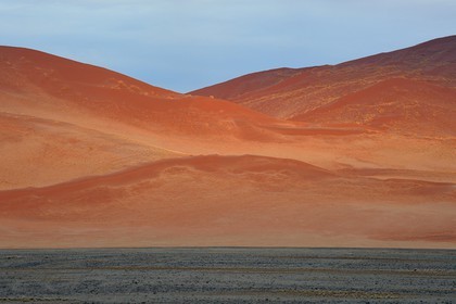 Namibia, Hardap region, Namib desert, Namib-Naukluft national park, Namib Sand Sea listed as World Heritage by UNESCO, Sossusvlei dunes