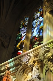 France, Indre et Loire, Amboise, Loire Valley listed as World Heritage by UNESCO, Chapel of Saint-Hubert (1491)