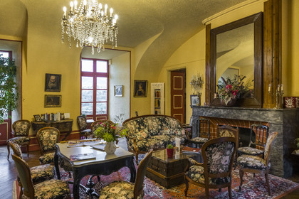 France, Aveyron, Millau, Chateau de Creissels Hotel