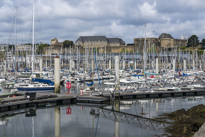 France, Finistère (29), Brest, la Marina du Château