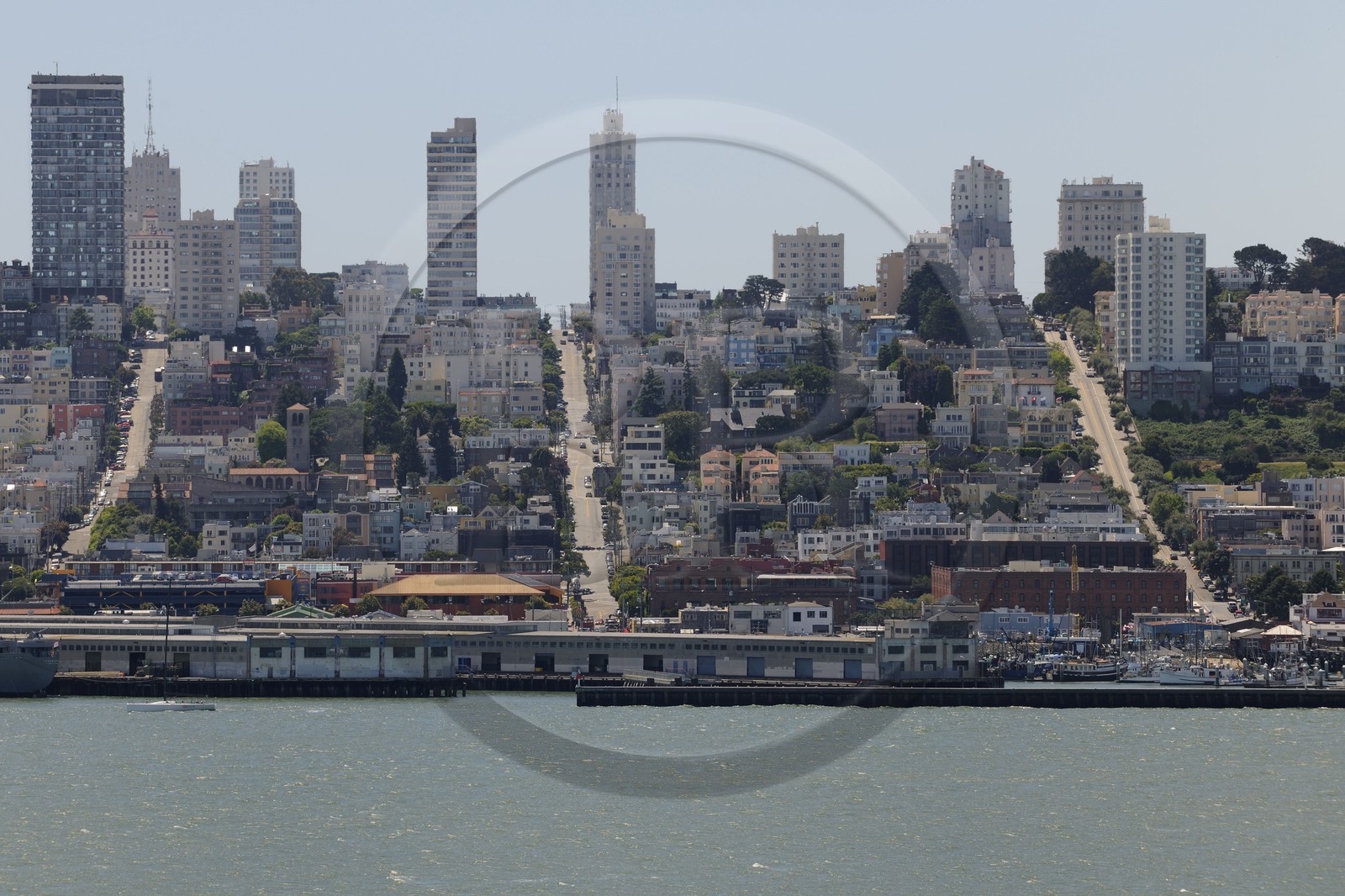 Etats-Unis, Californie, San Francisco, quartier de Russian Hill