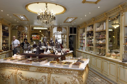 France, Alpes-Maritimes (06), Nice, la Maison Auer, confiserie et chocolaterie