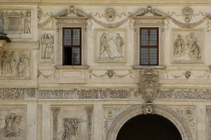 Italy, Lazio, Rome, historical center listed as World Heritage by UNESCO, the Villa Medici on the Pincian Hill houses the French Academy in Rome since 1803