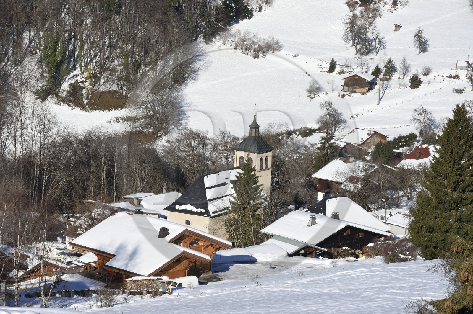 France, Haute Savoie (74), Les Carroz d'Araches