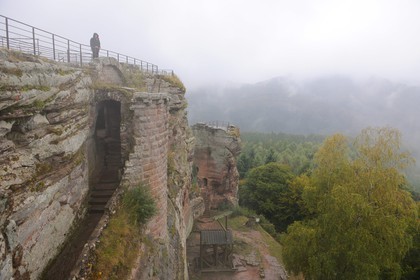 France, Bas Rhin, Lembach, Fleckenstein Castle