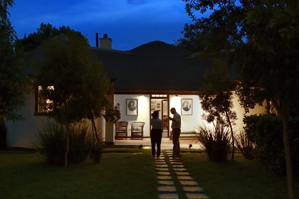 South Africa, Gauteng Province, Johannesburg, residential area of Orchards, Satyagraha House, hotel and museum located in the house that hosted Mohandas Gandhi from 1908 to 1909, built in 1907 by his companion the German architect Hermann Kallenbach