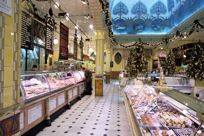 Royaume-Uni, Londres, le grand magasin Harrods, le rayon alimentation