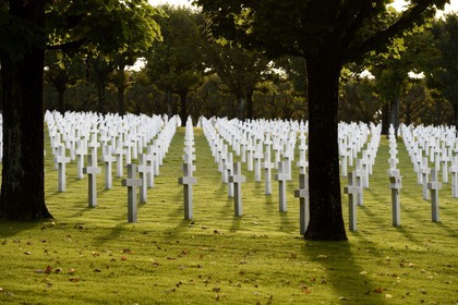 France, Meuse, Romagne-sous-Montfaucon, the World War I Meuse-Argonne American Cemetery and Memorial, the cemetery contains the largest number of American military dead in Europe (14246)
