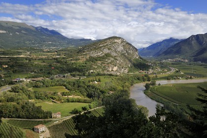 Italie, province de Vérone, la bataille de Rivoli a eu lieu le 14 et 15 janvier 1797 aux environs de Rivoli Veronese qui a vu la victoire de l'armée française menée par Napoleon Bonaparte face à l'armée autrichienne