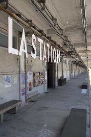France, Alpes-Maritimes (06), Nice, La Station, espace d’art contemporain situé dans les anciens abattoirs