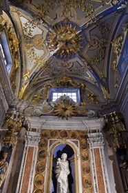 France, Alpes-Maritimes, Menton, old town, basilique Saint Michel Archange (Saint Michael the Archangel Basilica)