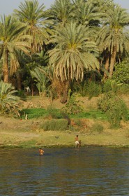 Egypt, Upper Egypt, Nile Valley, the Nile river between Edfou and Kom Ombo