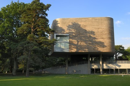 Irlande, Cork, University College Cork, la Glucksman Gallery (art contemporain) par les architectes O'Donnell & Tuomey