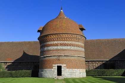 France, Seine Maritime, Varengeville sur Mer, dovecote of the Manoir d' Ango (Ango Manor)