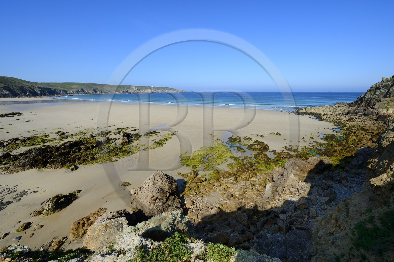 France, Finistere,  Iroise Sea, Plogoff, beach of the Baie des Trepasses
