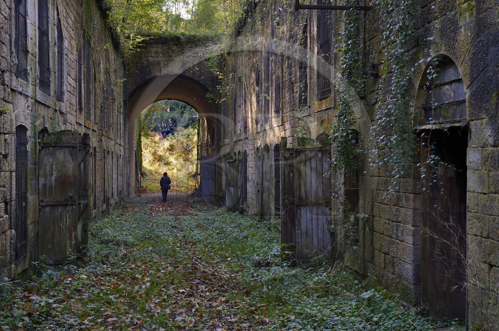 France, Meuse (55), Verdun, la citadelle, la casemate nord