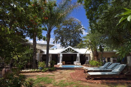 Namibie, région de Khomas, Windhoek, Londiningi Guest House