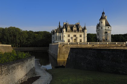 France, Indre et Loire, Chateau de Chenonceau of Renaissance style built between 1513 and 1522