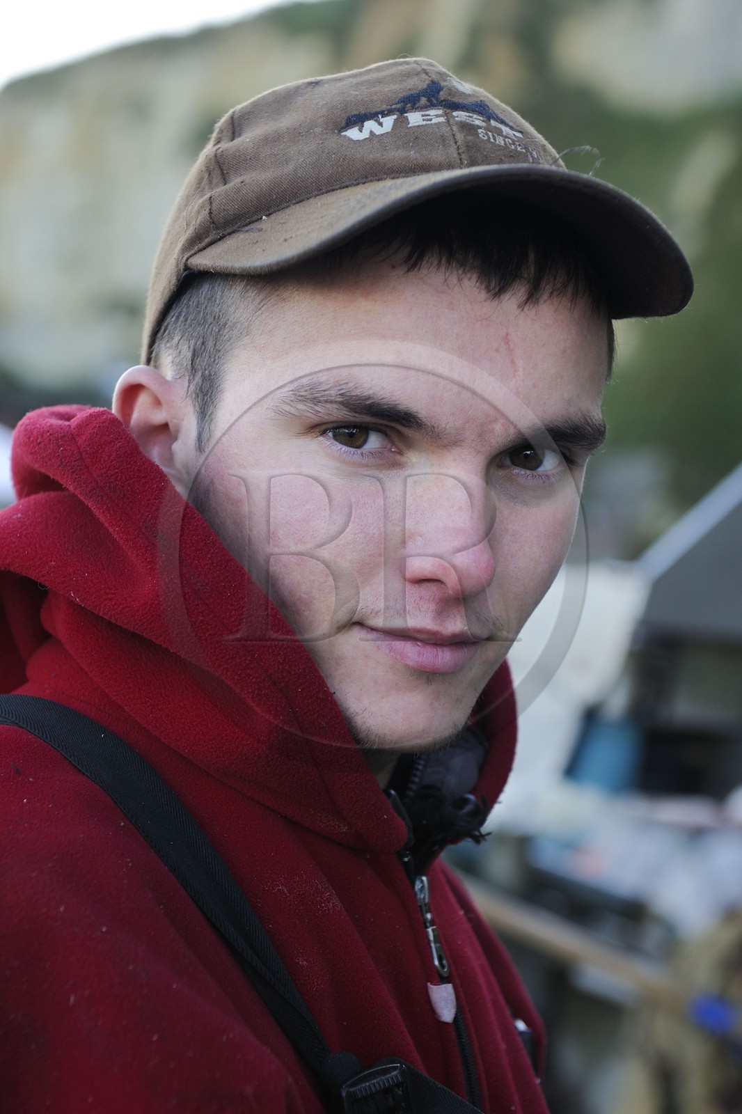 France, Seine-Maritime (76), Veules-les-Roses, Anthony Paumier le plus jeune patron de pêche de France