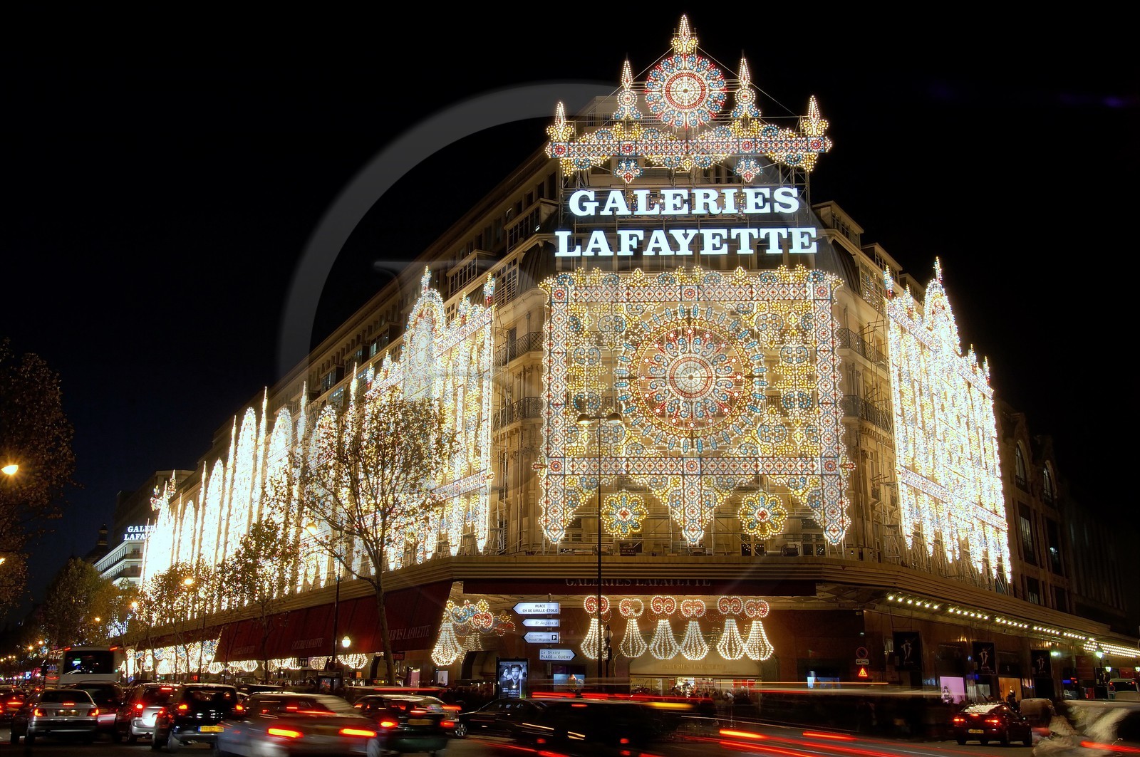 France, Paris (75), les Galeries Lafayette
